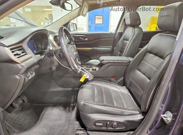1GKKNXLS3KZ189911 2019 GMC ACADIA Blue Vista interior delantera