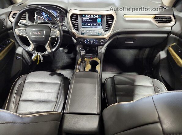 1GKKNXLS3KZ189911 2019 GMC ACADIA Blue Vista del salpicadero