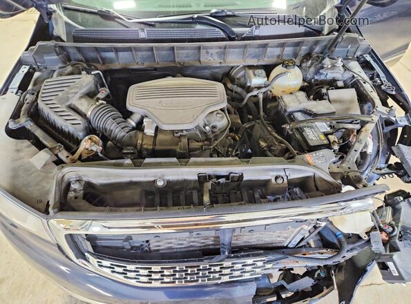 1GKKNXLS3KZ189911 2019 GMC ACADIA Blue Vista del compartimento del motor
