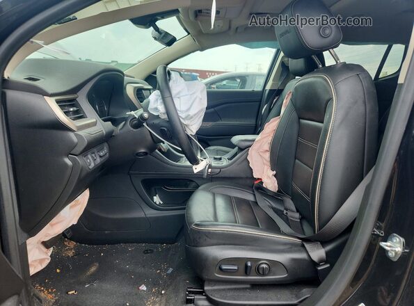 1GKKNXLS3PZ247569 2023 GMC ACADIA Black წინა სალონის ხედი