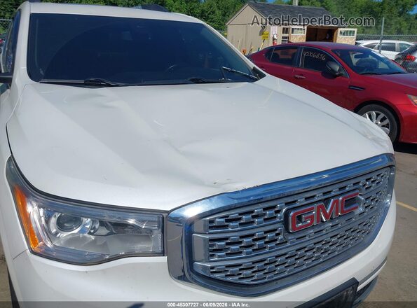 1GKKNXLS4HZ211651 2017 GMC ACADIA White Вид спереду