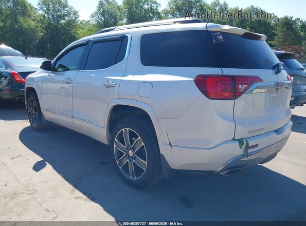 1GKKNXLS4HZ211651 2017 GMC ACADIA White Задня ліва чверть