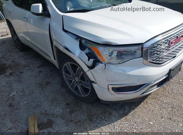 1GKKNXLS4HZ292750 2017 GMC ACADIA White Դիմացի տեսք