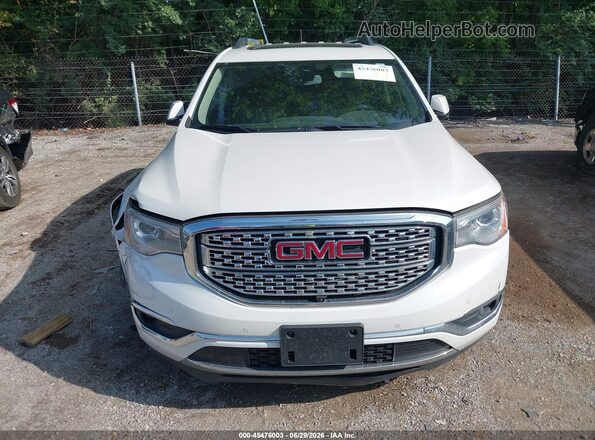 1GKKNXLS4HZ292750 2017 GMC ACADIA White Սարքավորումների վահանակի տեսք