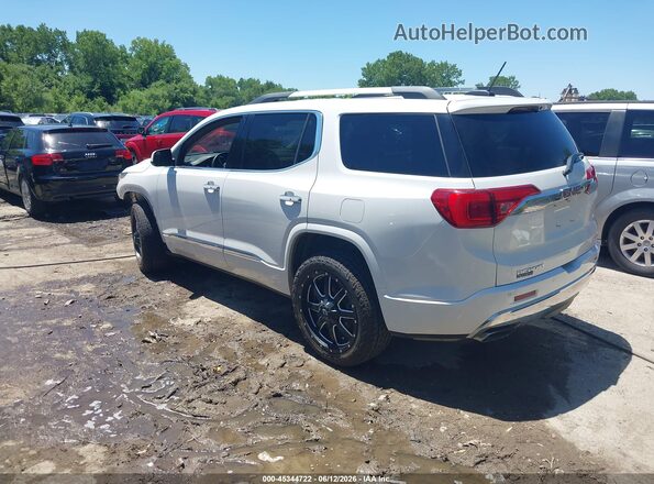 1GKKNXLS4JZ132597 2018 GMC ACADIA White Trasero izquierdo