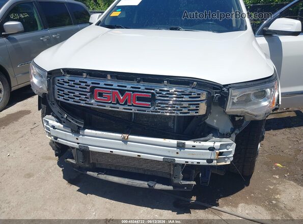 1GKKNXLS4JZ132597 2018 GMC ACADIA White Vista frontal