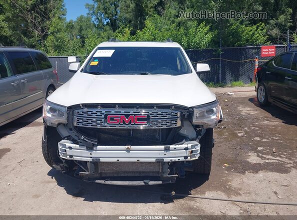 1GKKNXLS4JZ132597 2018 GMC ACADIA White Vista interior trasera