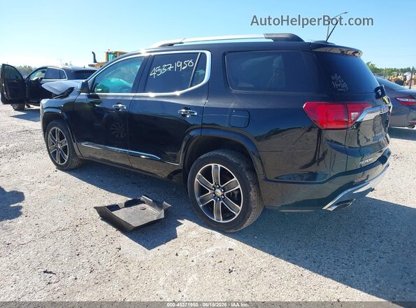 1GKKNXLS4JZ201675 2018 GMC ACADIA Black უკანა მარცხენა