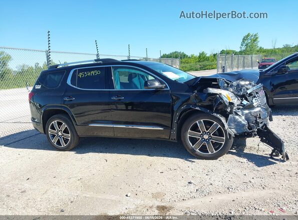 1GKKNXLS4JZ201675 2018 GMC ACADIA Black უკანა სალონის ხედი