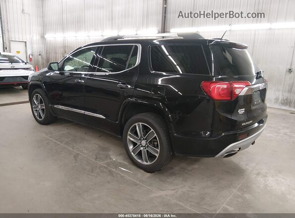 1GKKNXLS5HZ158118 2017 GMC ACADIA Черный Задняя левая четверть