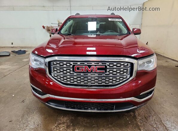 1GKKNXLS5HZ212193 2017 GMC ACADIA Burgundy Vista frontal