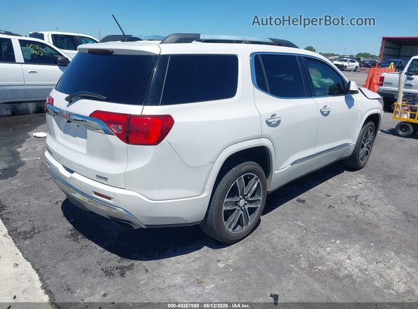 1GKKNXLS5HZ233013 2017 GMC ACADIA Белый Задняя правая четверть