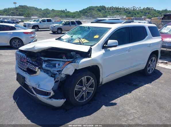 1GKKNXLS5HZ233013 2017 GMC ACADIA Белый Передняя левая четверть