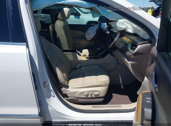 1GKKNXLS5HZ233013 2017 GMC ACADIA Белый Вид салона спереди