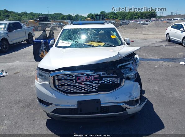 1GKKNXLS5HZ233013 2017 GMC ACADIA Белый Вид задней части салона