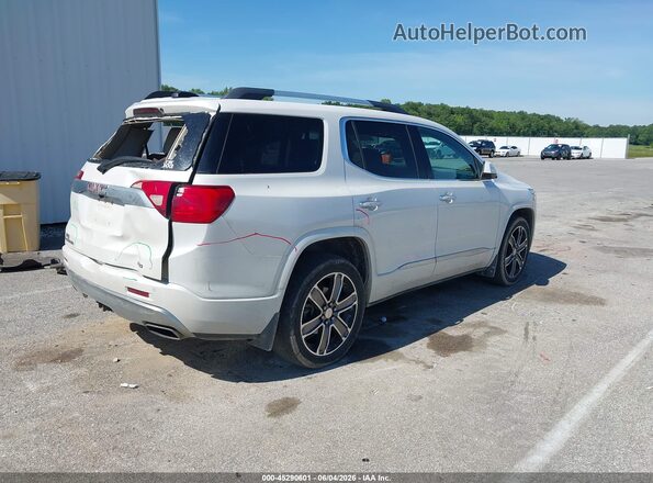 1GKKNXLS5HZ290442 2017 GMC ACADIA White Հետևի աջ