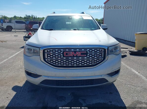 1GKKNXLS5HZ290442 2017 GMC ACADIA White Սարքավորումների վահանակի տեսք