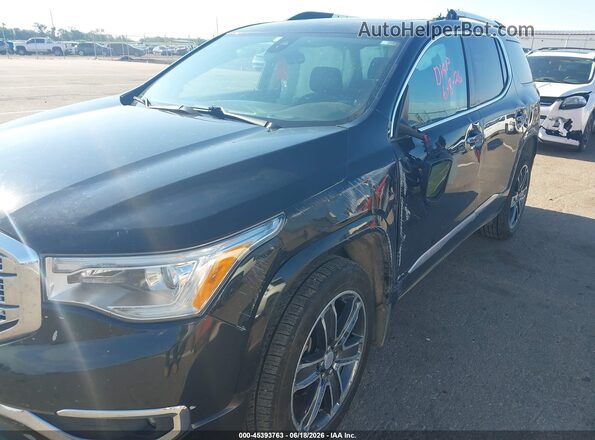 1GKKNXLS5JZ217058 2018 GMC ACADIA Черный Вид спереди