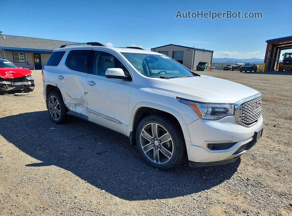 1GKKNXLS6HZ123698 2017 GMC ACADIA White Delantero derecho