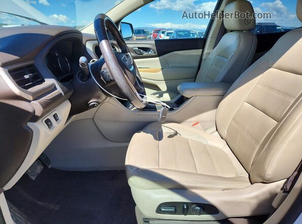 1GKKNXLS6HZ123698 2017 GMC ACADIA White Vista interior delantera
