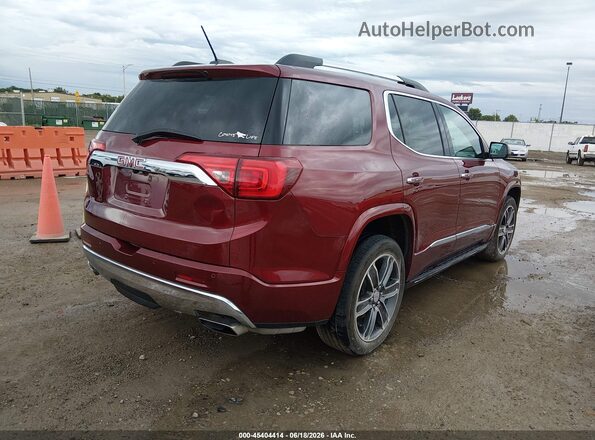 1GKKNXLS6HZ192441 2017 GMC ACADIA Red Հետևի աջ