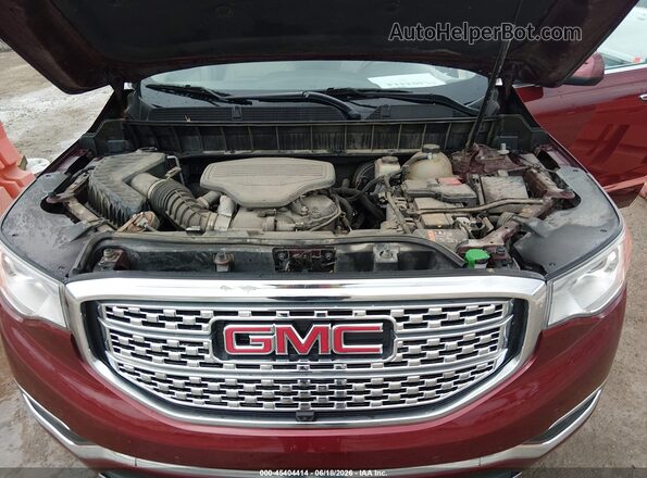 1GKKNXLS6HZ192441 2017 GMC ACADIA Red Հետևի տեսք