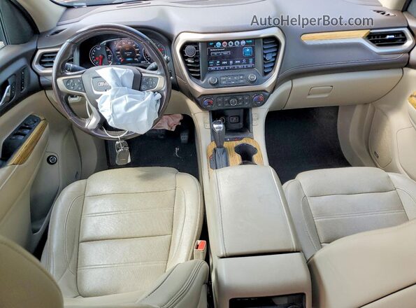 1GKKNXLS6JZ183096 2018 GMC ACADIA Red Առջևի վահանակի տեսք