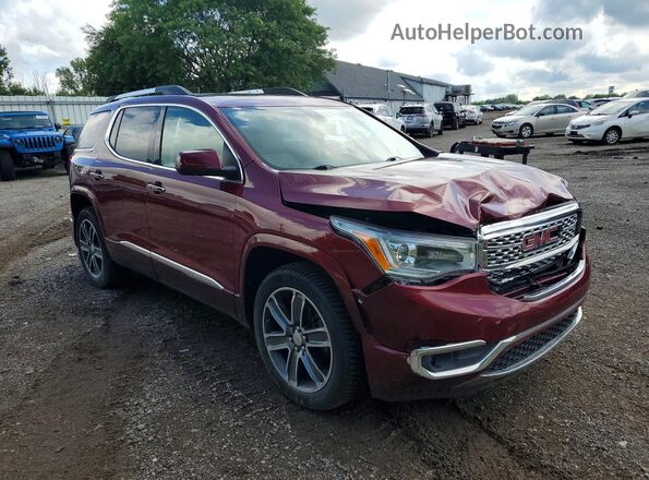 1GKKNXLS6JZ183096 2018 GMC ACADIA Red Առջևի աջ