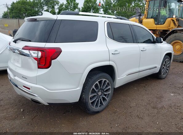 1GKKNXLS6LZ170027 2020 GMC ACADIA White Trasero derecho