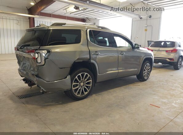 1GKKNXLS6PZ250336 2023 GMC ACADIA Silver Задня права чверть