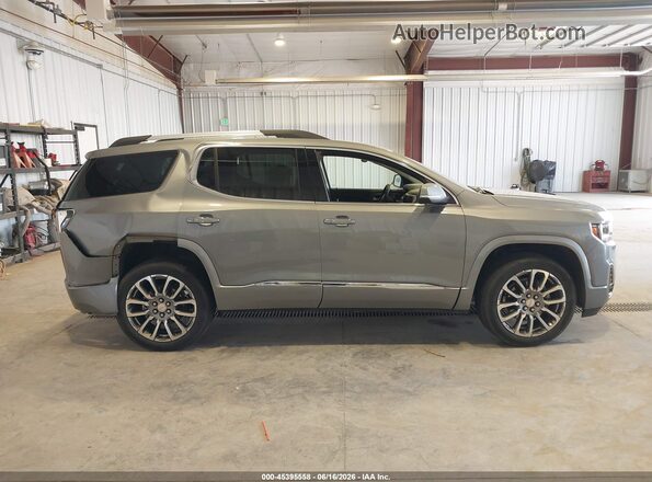 1GKKNXLS6PZ250336 2023 GMC ACADIA Silver Вид задньої частини салону