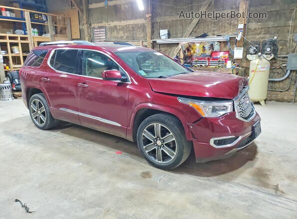 1GKKNXLS7HZ145242 2017 GMC ACADIA Burgundy Front right