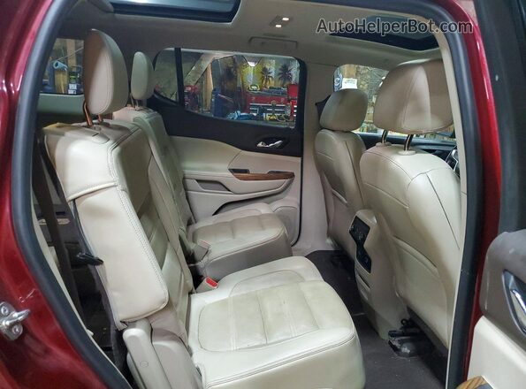 1GKKNXLS7HZ145242 2017 GMC ACADIA Burgundy Rear interior view