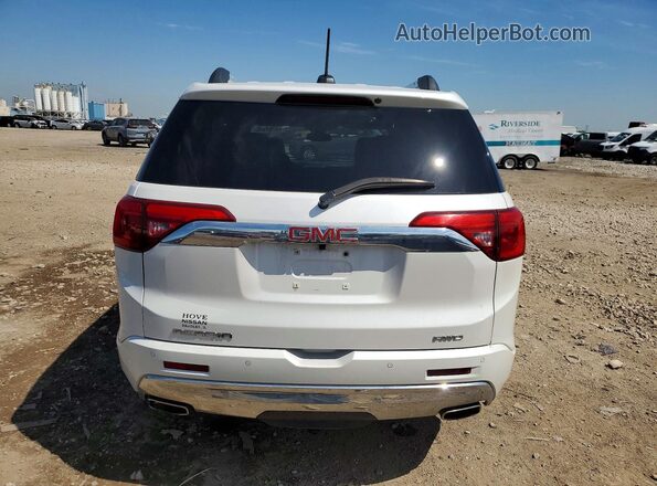 1GKKNXLS7HZ168942 2017 GMC ACADIA White უკანა ხედი