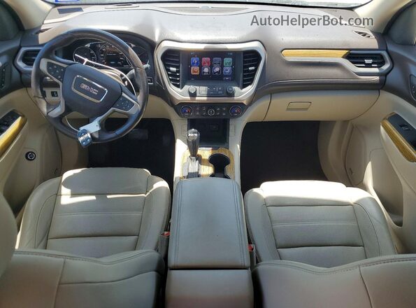 1GKKNXLS7HZ265476 2017 GMC ACADIA Red Вид панелі приладів