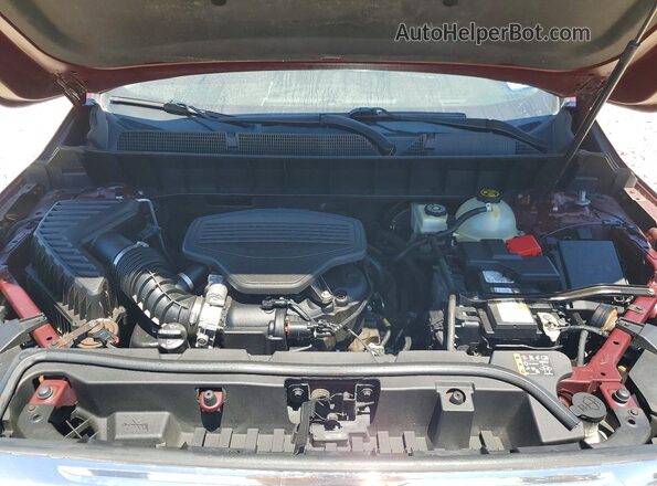 1GKKNXLS7HZ265476 2017 GMC ACADIA Red Вид підкапотного простору