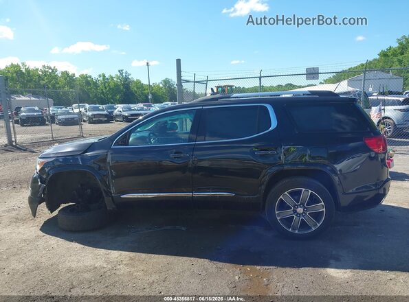 1GKKNXLS7HZ286439 2017 GMC ACADIA Black უკანა სალონის ხედი