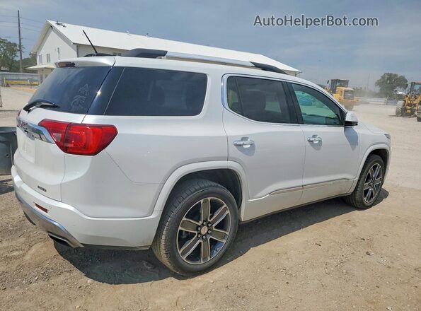 1GKKNXLS7HZ301795 2017 GMC ACADIA White Հետևի աջ