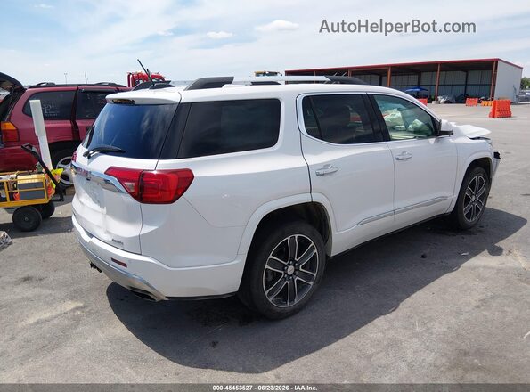 1GKKNXLS7JZ232502 2018 GMC ACADIA White Հետևի աջ