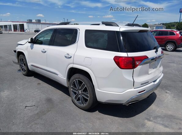 1GKKNXLS7JZ232502 2018 GMC ACADIA White Հետևի ձախ