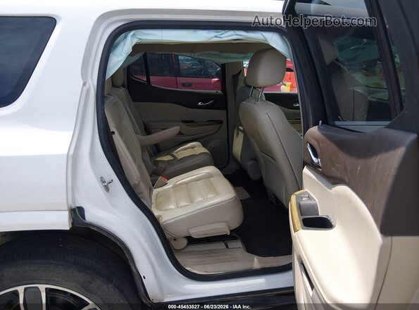 1GKKNXLS7JZ232502 2018 GMC ACADIA White VIN կոդի պիտակի տեսք