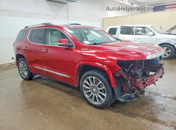 1GKKNXLS7MZ125549 2021 GMC ACADIA Red Przód prawy