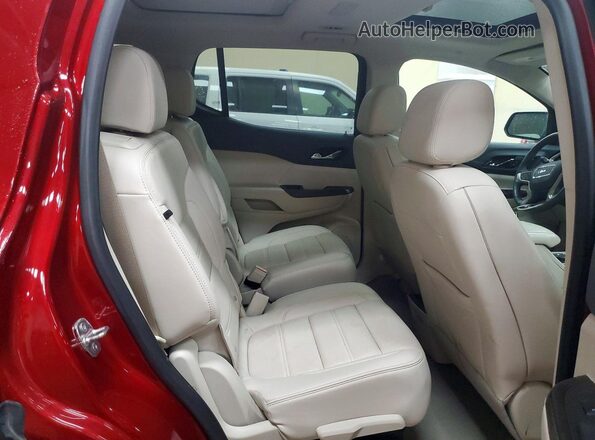 1GKKNXLS7MZ125549 2021 GMC ACADIA Red Widok wnętrza z tyłu