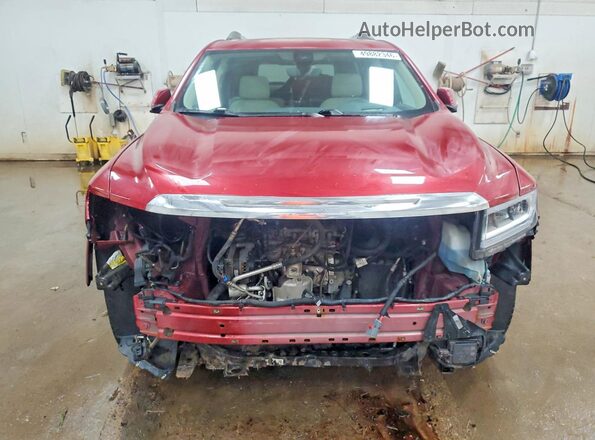 1GKKNXLS7MZ125549 2021 GMC ACADIA Red Widok z przodu