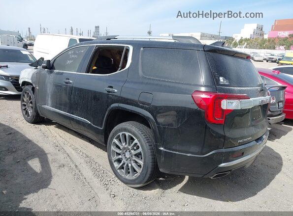1GKKNXLS7NZ115248 2022 GMC ACADIA Black Задня ліва чверть