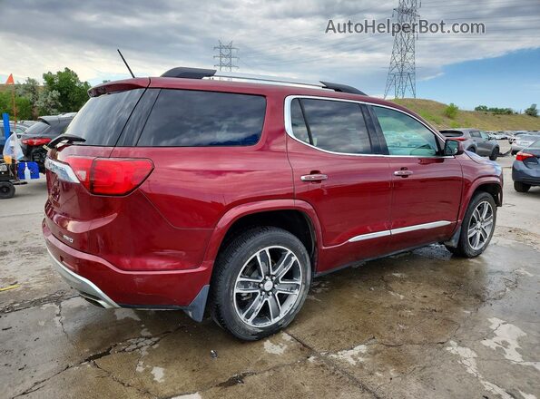 1GKKNXLS8HZ231191 2017 GMC ACADIA Темно-бордовый Задняя правая четверть