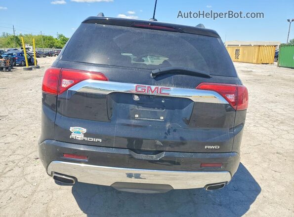 1GKKNXLS8HZ233054 2017 GMC ACADIA Black Vista trasera