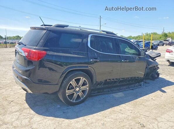 1GKKNXLS8HZ233054 2017 GMC ACADIA Black Trasero derecho