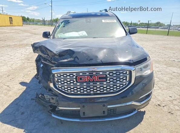 1GKKNXLS8HZ233054 2017 GMC ACADIA Black Vista frontal