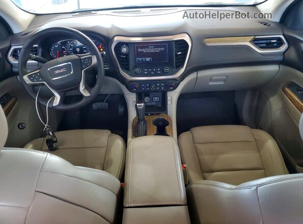1GKKNXLS8HZ264580 2017 GMC ACADIA White წინა პანელის ხედი